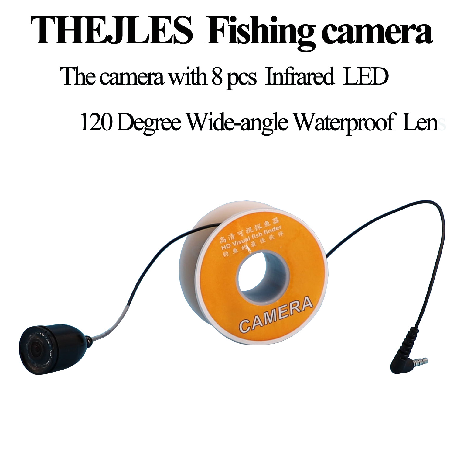 กล้องตกปลาใต้น้ำพร้อมหลอดไฟอิน - Fish Finder Cable บทวิจารณ์และราคา