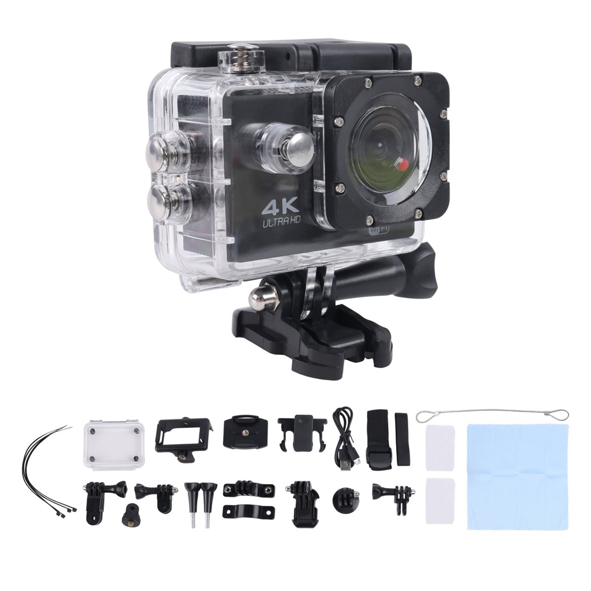 N86R EK7000 4K30FPS 20MP กล้อง - Underwater Camera บทวิจารณ์และราคา