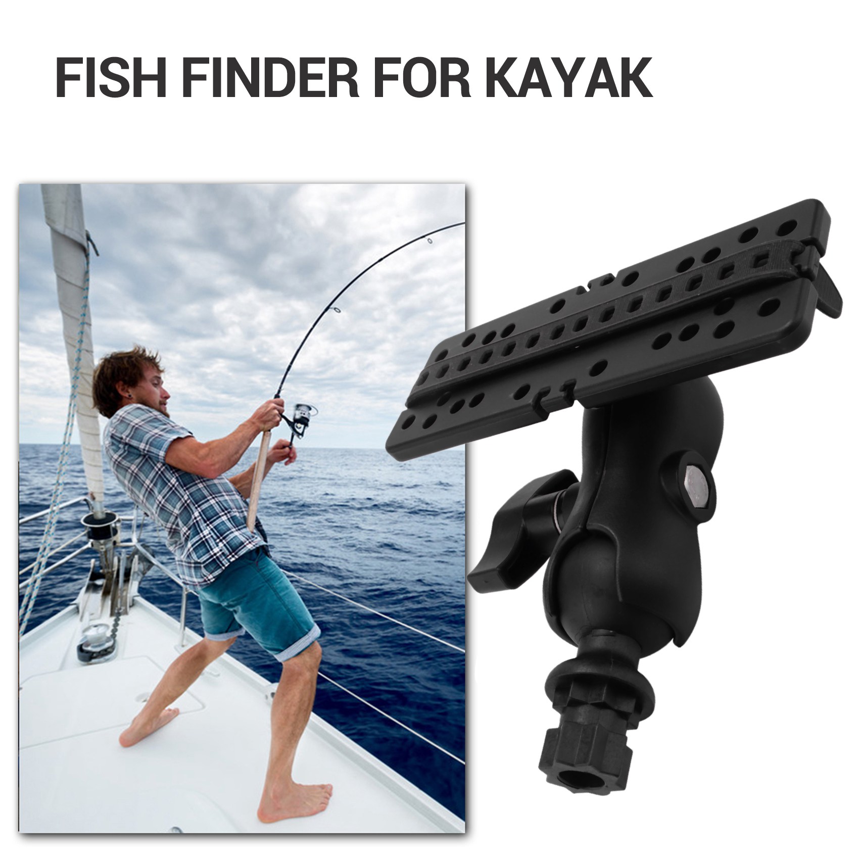 ขาจับลูกบอล NALFI พร้อมอุปกรณ์ - Fish Finder Mount บทวิจารณ์และราคา